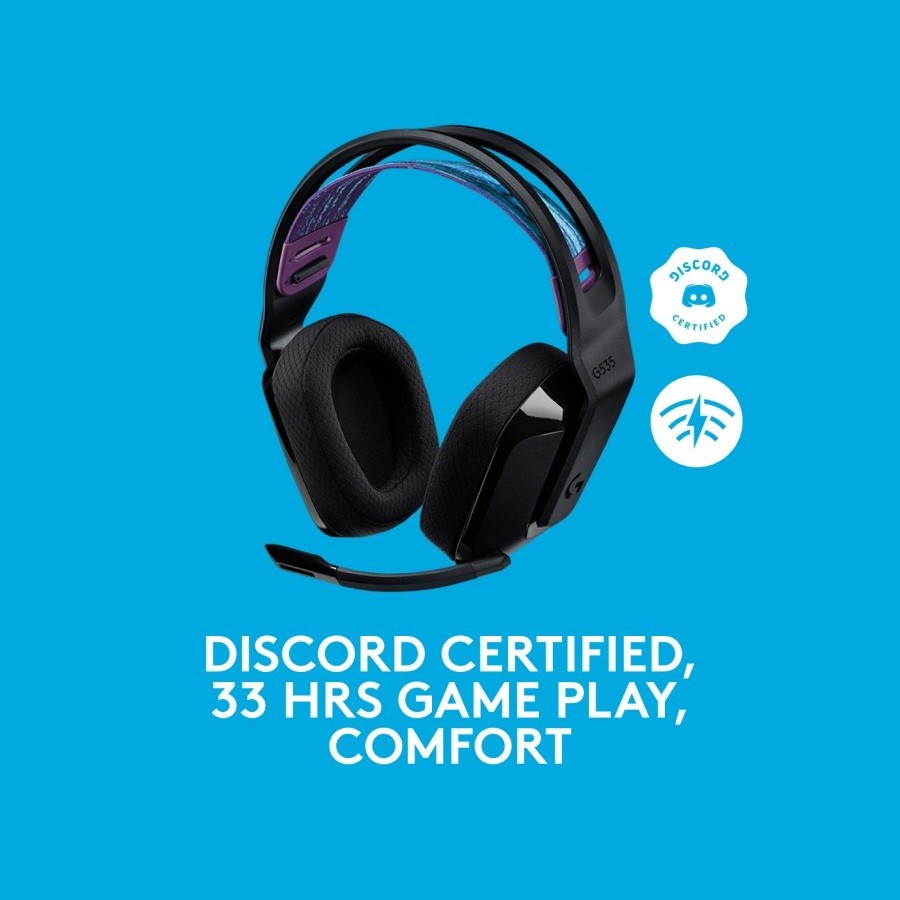 Logitech G535 Lightspeed Wireless Gaming Headset