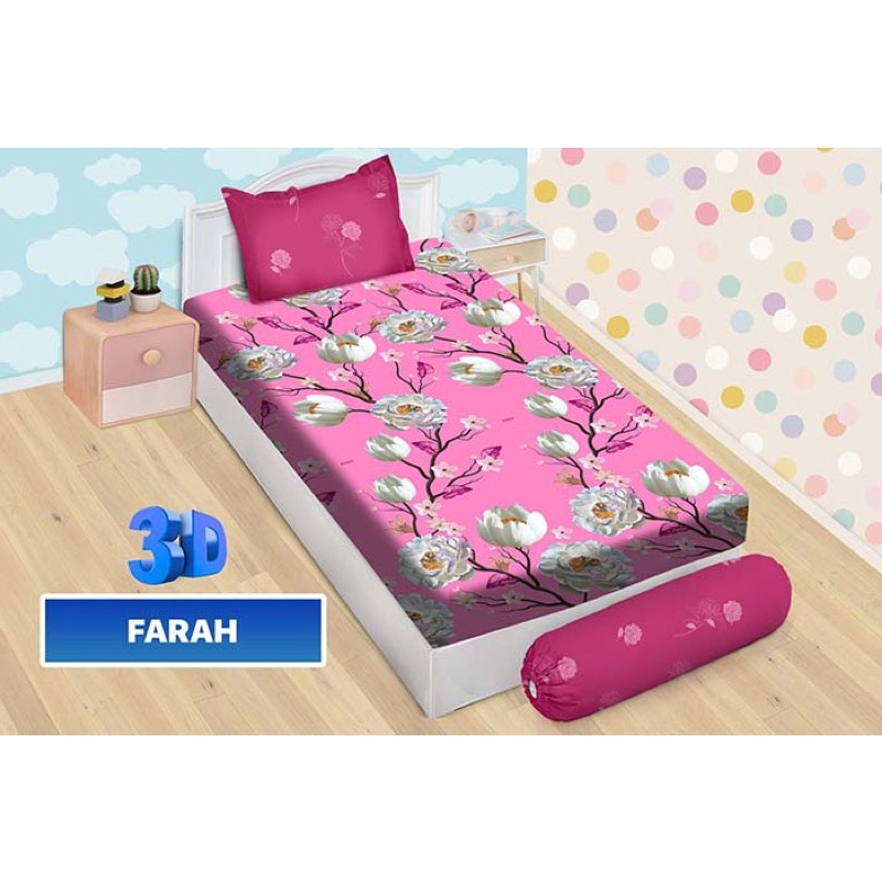 (BISA COD) SPREI BONITA DISPERSE NO 3 UK 120*200 CM DIJAMIN TIDAK LUNTUR