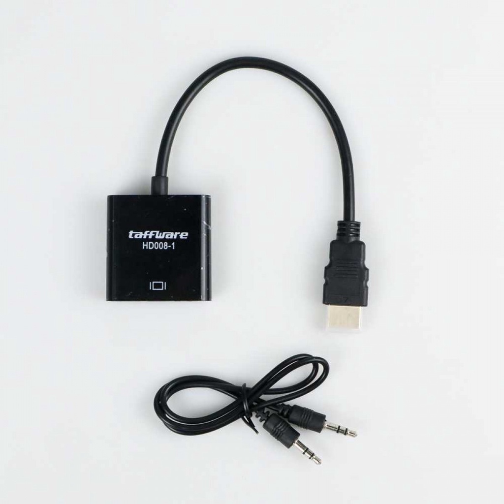 Taffware Adapter HDMI ke VGA Female dengan Audio - HD008-1