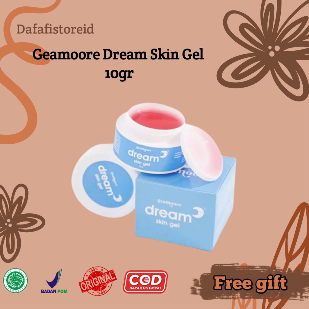 GEAMOORE DREAM SKIN GEL / DREAM SKIN GEAMOORE (BPOM) DREAM SKIN GEL GEAMOORE / GLOWING JELLY