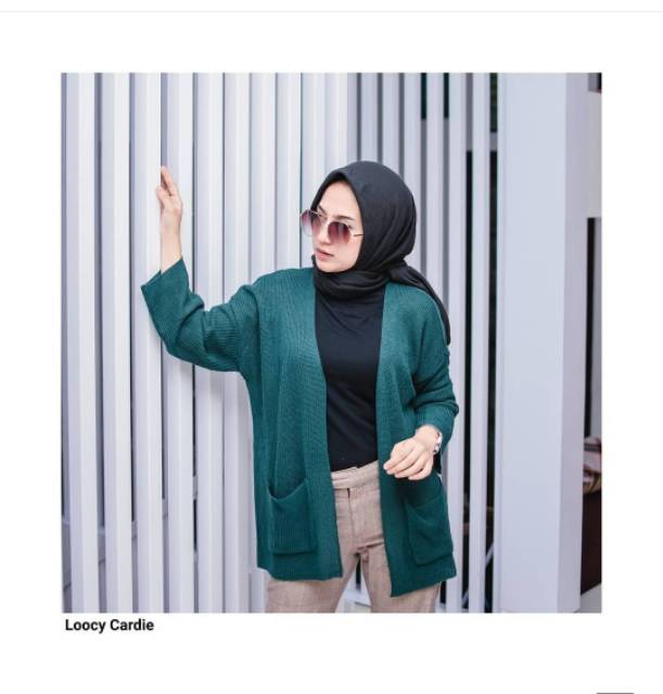 CARDIGAN  WANITA LOOCY CARDIE RAJUT HALUS RAJUT HANGAT ADEM PKE NYA // BISA BAYAR DI TEMPAT-5