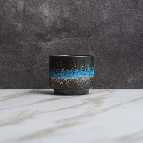 Brewsuniq - Luster Blue Mug 175ml / Gelas Teh