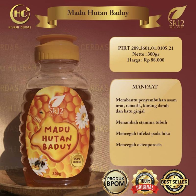 

Madu Hutan Baduy SR12/ Madu Alami/ Madu Kesehatan