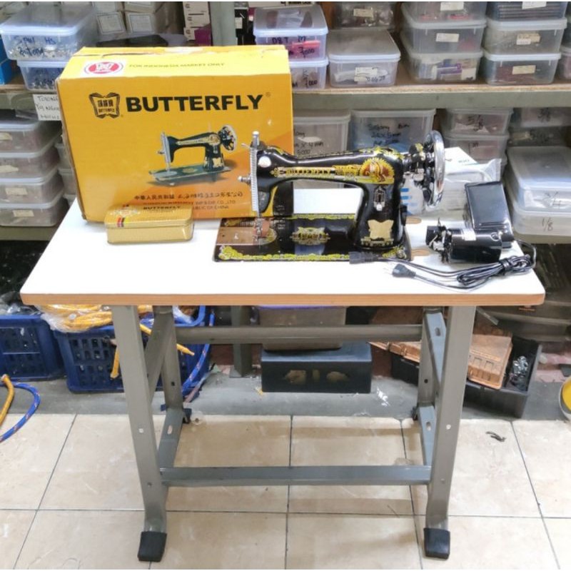 Mesin Jahit Kecil Butterfly JA1-1 Baru Komplit Set