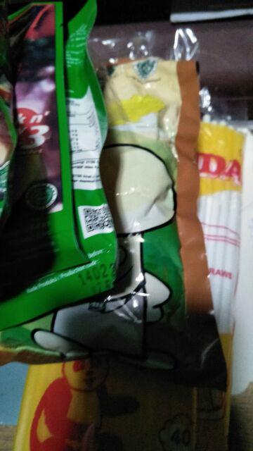 Sedotan Putih Bengkok Cap Panda