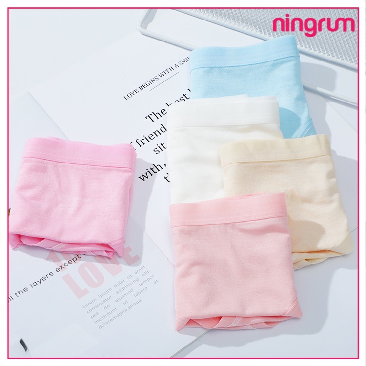 Ningrum Pakaian Dalam Wanita Celana Dalam Bahan Katun Cd Import Katok Model Polos Kancut Lucu - 3016