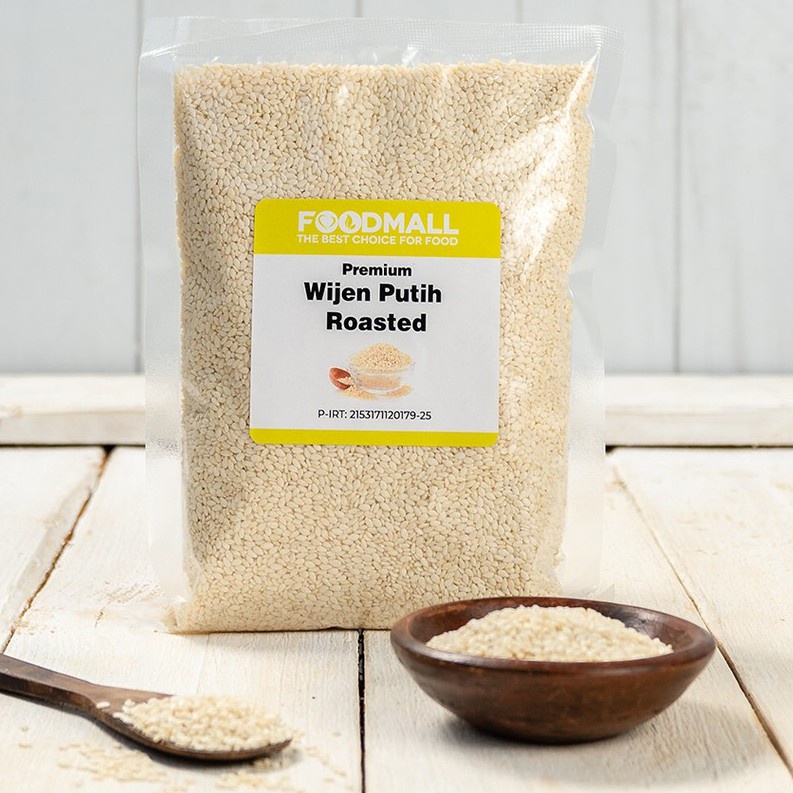 Wijen Putih PANGGANG 250 gram / White Sesame Roasted