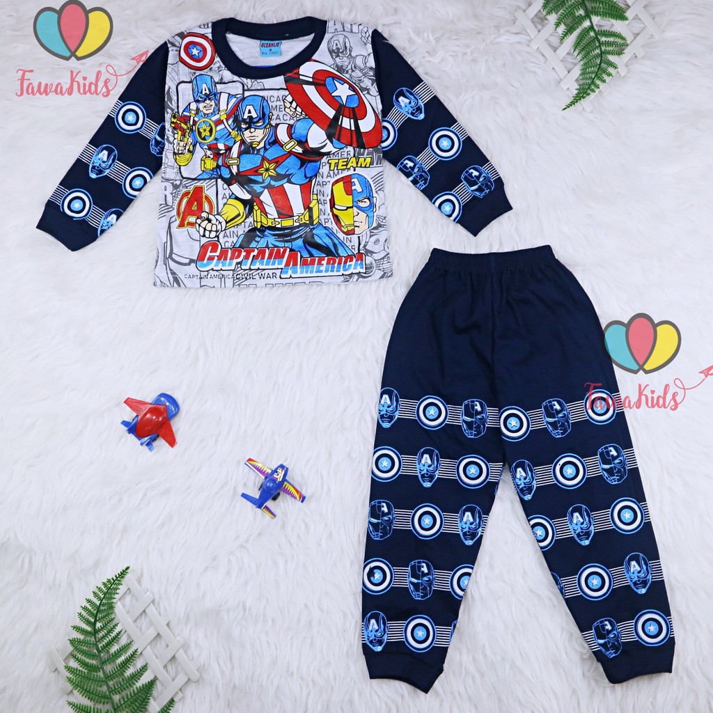 Setelan Jojo Size 3 4 Tahun Piyama Kaos Anak  Celana 