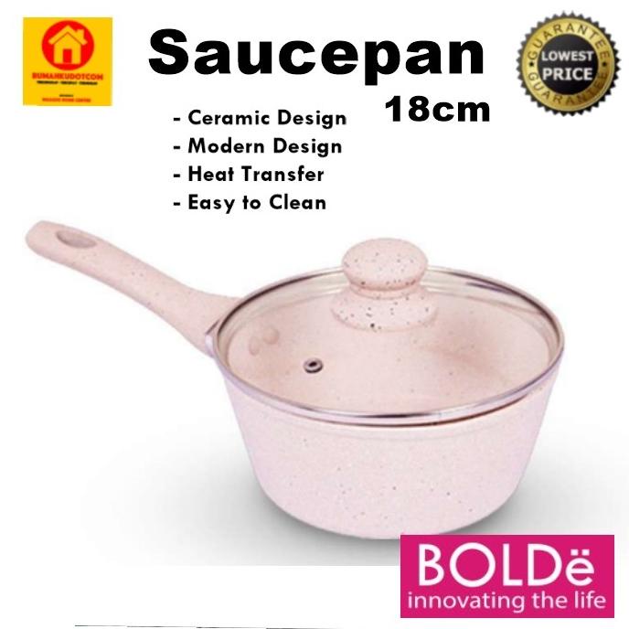 ~~~] PANCI BOLDE SUPER PAN - PANCI SAUCE PAN + Glass Cover - SAUCEPAN BOLDE