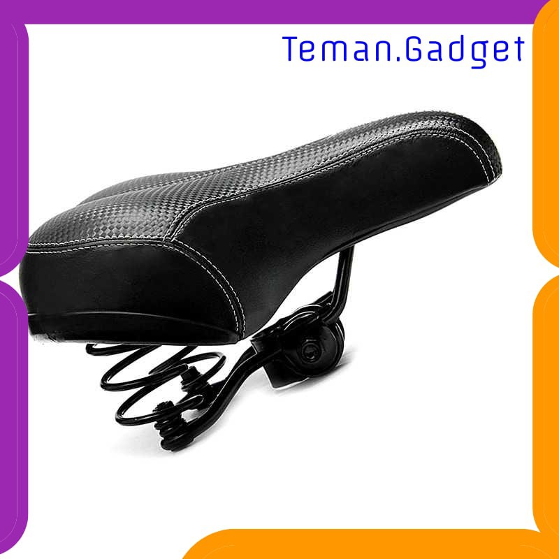 TG-IB0563 UpperX Jok Sadel Sepeda Bike Saddle Wide Seat Soft Pad Cushion UX01