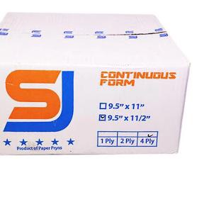 

♦ Kertas Continuous Form SJ 9.5 x 11.2 4 ply ❉