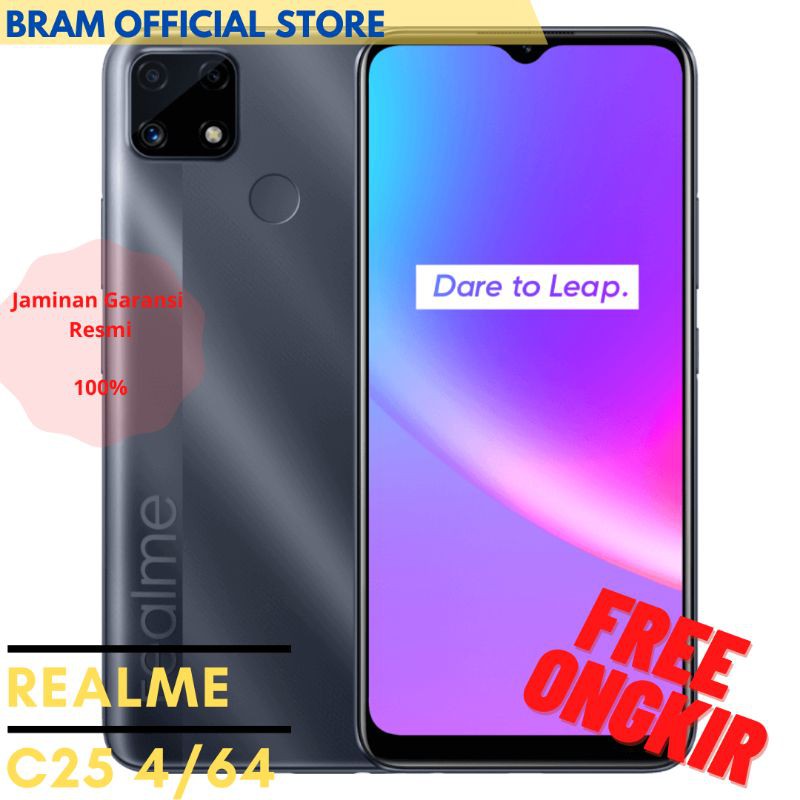 REALME C25 RAM 4/64 GARANSI RESMI REALME INDONESIA
