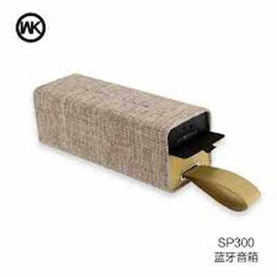 WK Bluetooth Speaker Portable Fabric Design - SP300 [Gold]