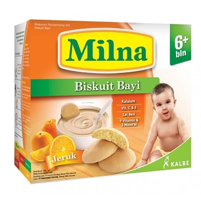 MILNA BISKUIT JERUK 130gr