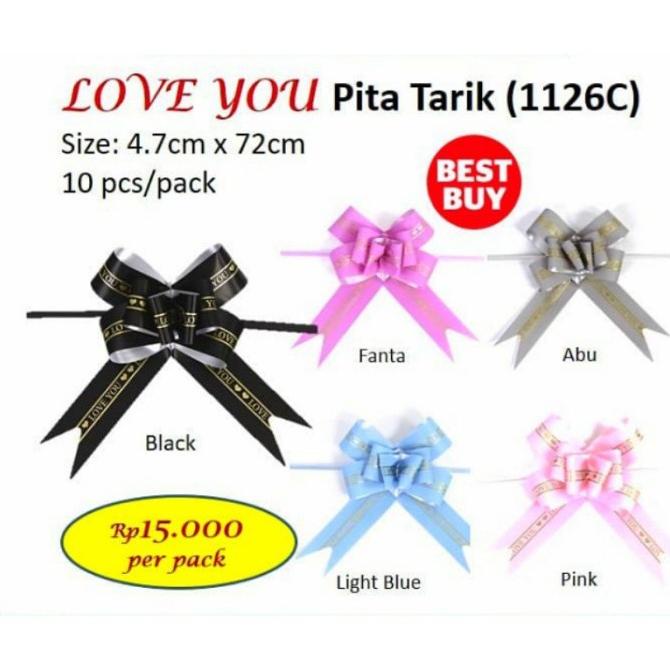 

Premium Product!!! Nn Love You Pita Tarik(1126C) Pita Bunga - Paling Diminati