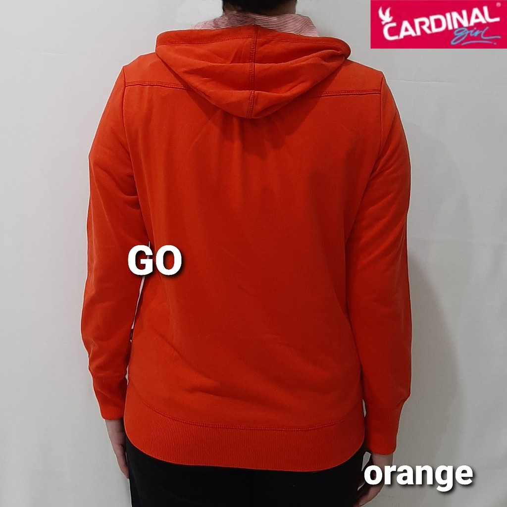 BB CARDINAL SWEATER Girl Orange Jaket Cewek Sweater Cardinal 100% Original