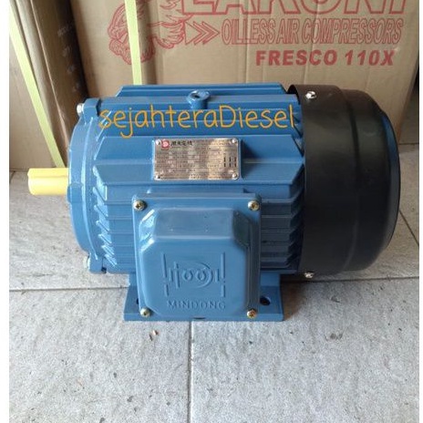 Dinamo Elektromotor MINDONG (5,5HP) RPM 2890 3Phase