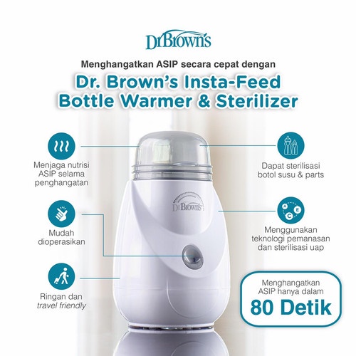 InstaFeed Bottle Warmer &amp; Sterilizer - Penghangat Susu / AC185