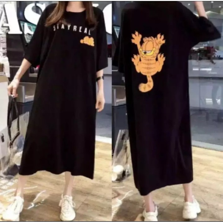 DRESS WANITA JUMBO LD 120CM - DRESS WANITA