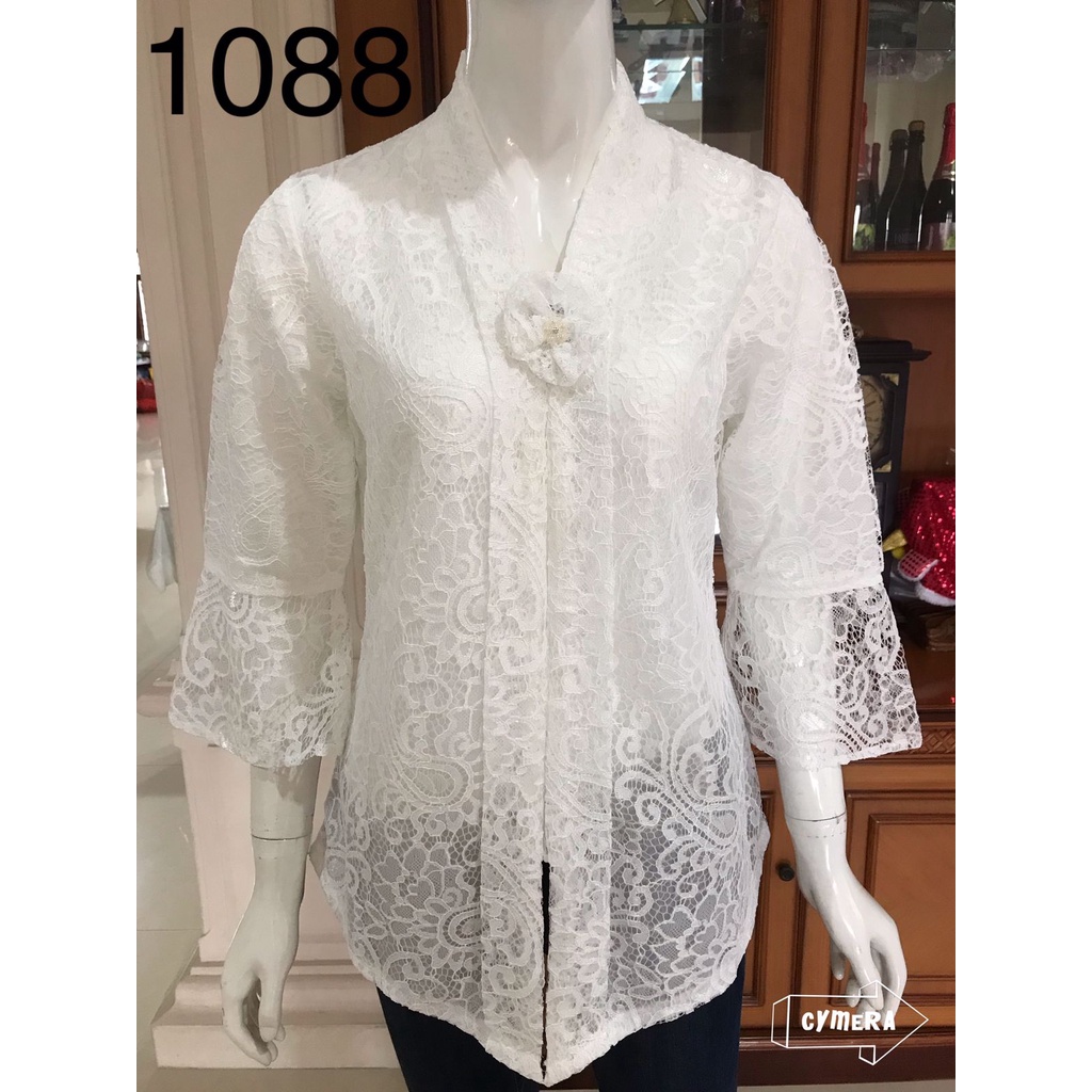 1007 Kebaya full brukat alexuez kartini bros/brukat premium