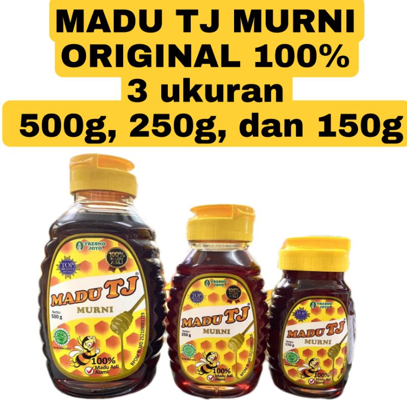 

Madu Murni TJ (150g, 250g, 500g)