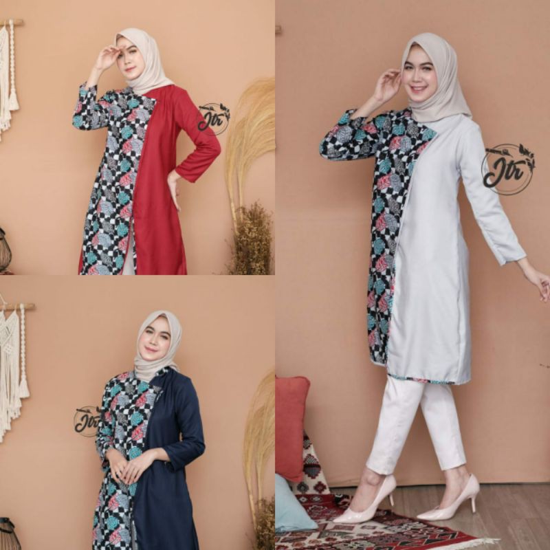 Jual Murah Atasan Batik Seragam Dianara Tunik Batik 8bDgoGWuZGjx0W6