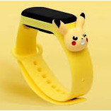 Jam Tangan Anak LED Digital display Elektronik Motif karakter kartun Lucu Murah-Pikachu Kuning