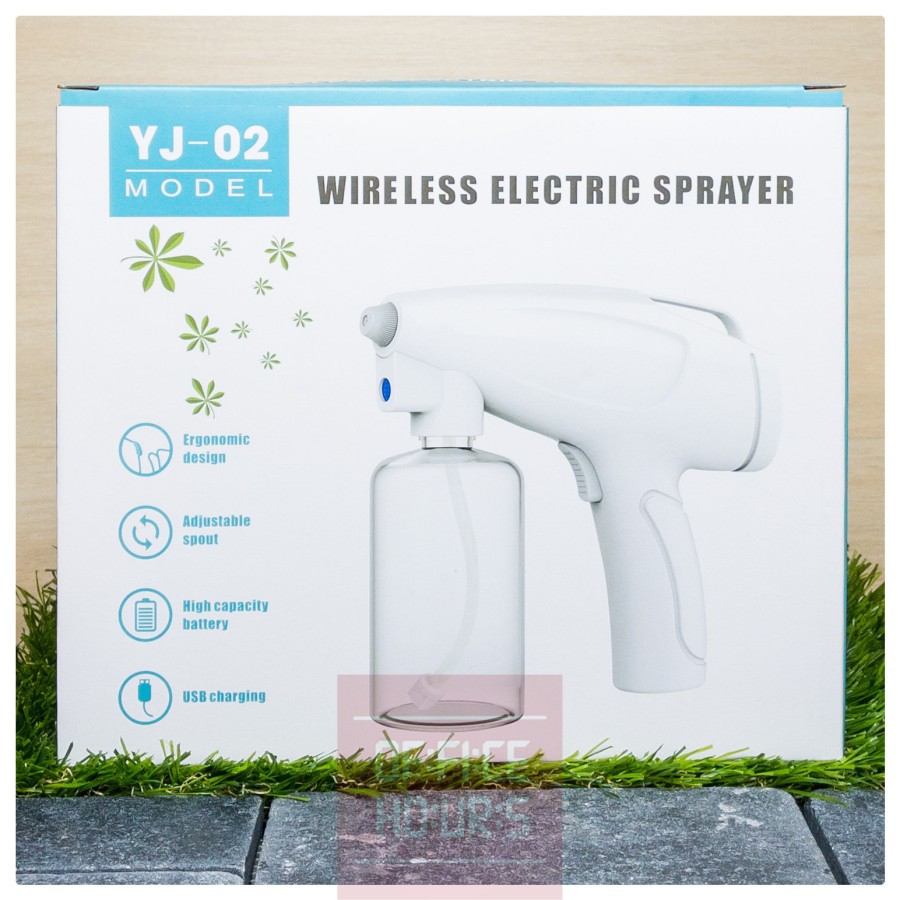 Spray Gun Disinfectant Wireless - Type C UV Light