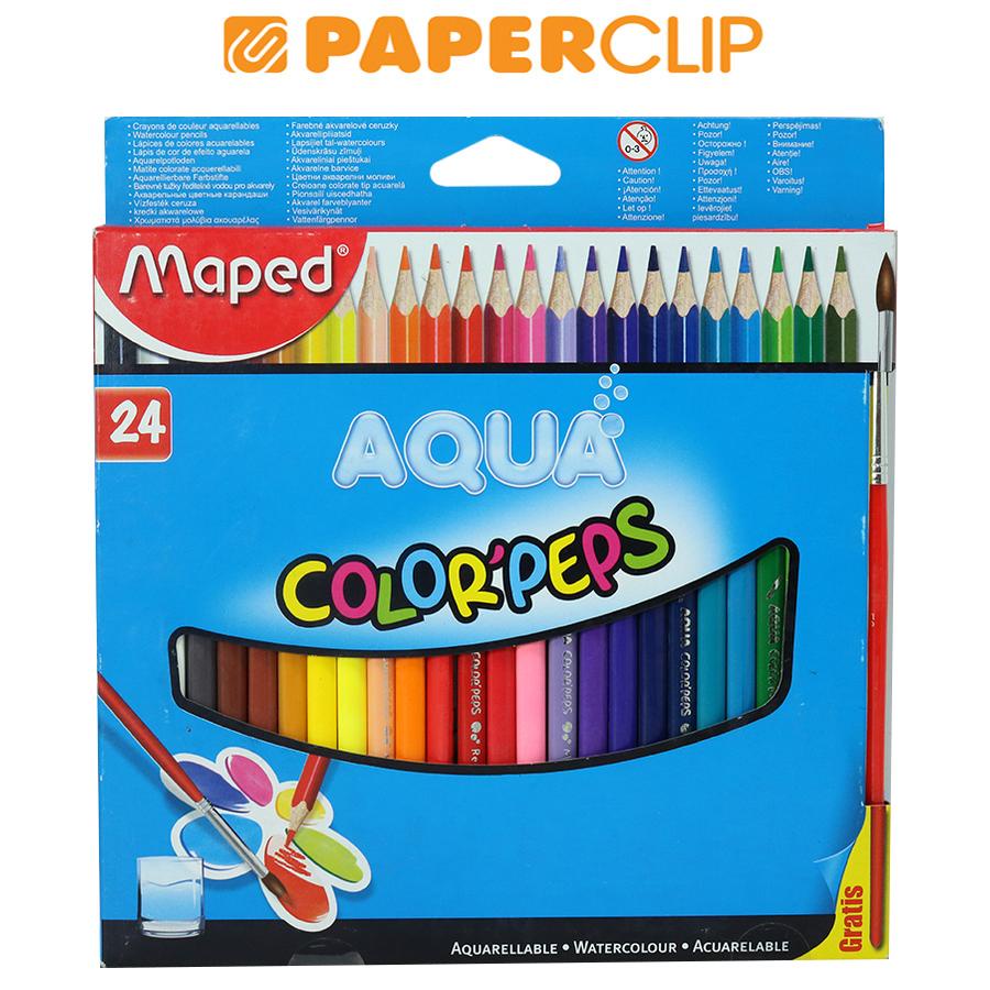 

PENSIL WARNA MAPED COLOR'PEPS AQUA OT 836013 24C