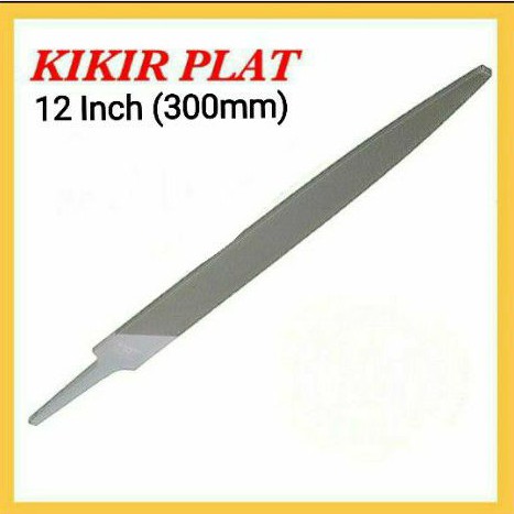 Kikir Besi Flat Kikir Gepeng Kikir Plat 12" Inch British India Original