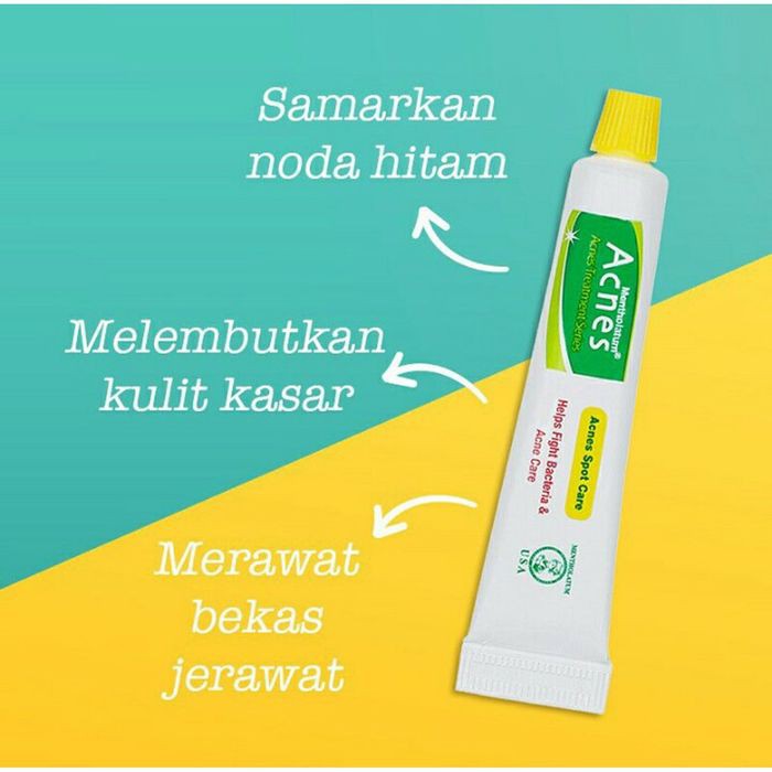 ACNES SPOT GEL KUNING ACNES SPOT CARE GEL ACNES OBAT TOTOL JERAWAT ACNES KUNING ACNES BEKAS JERAWAT