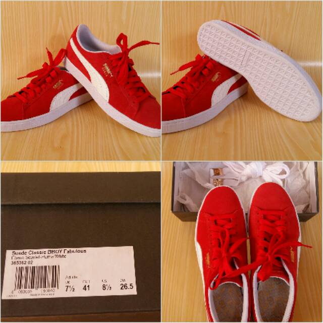 Sepatu PUMA Original Suede Classic BBOY Fabulous sz.41 Man-Pria
