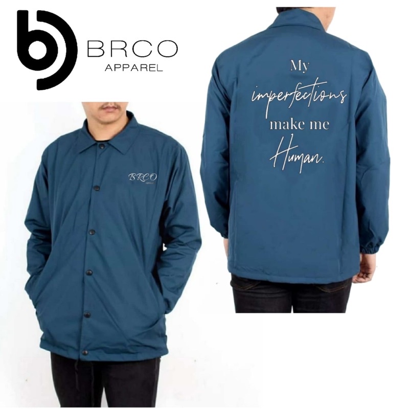 Coach Jaket Waterproof Caption Art Orginal BRCO Unisek