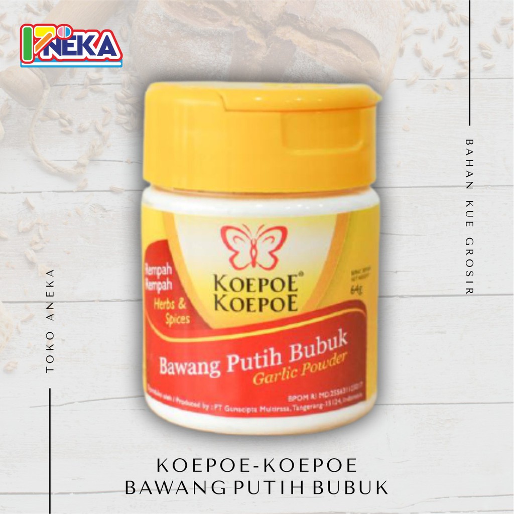 

Koepoe Koepoe Bawang Putih Bubuk 64gr