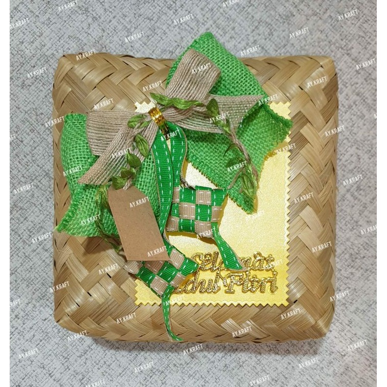 

Pita Hias Lebaran / Besek Hias Lebaran 20 x 20cm (1)