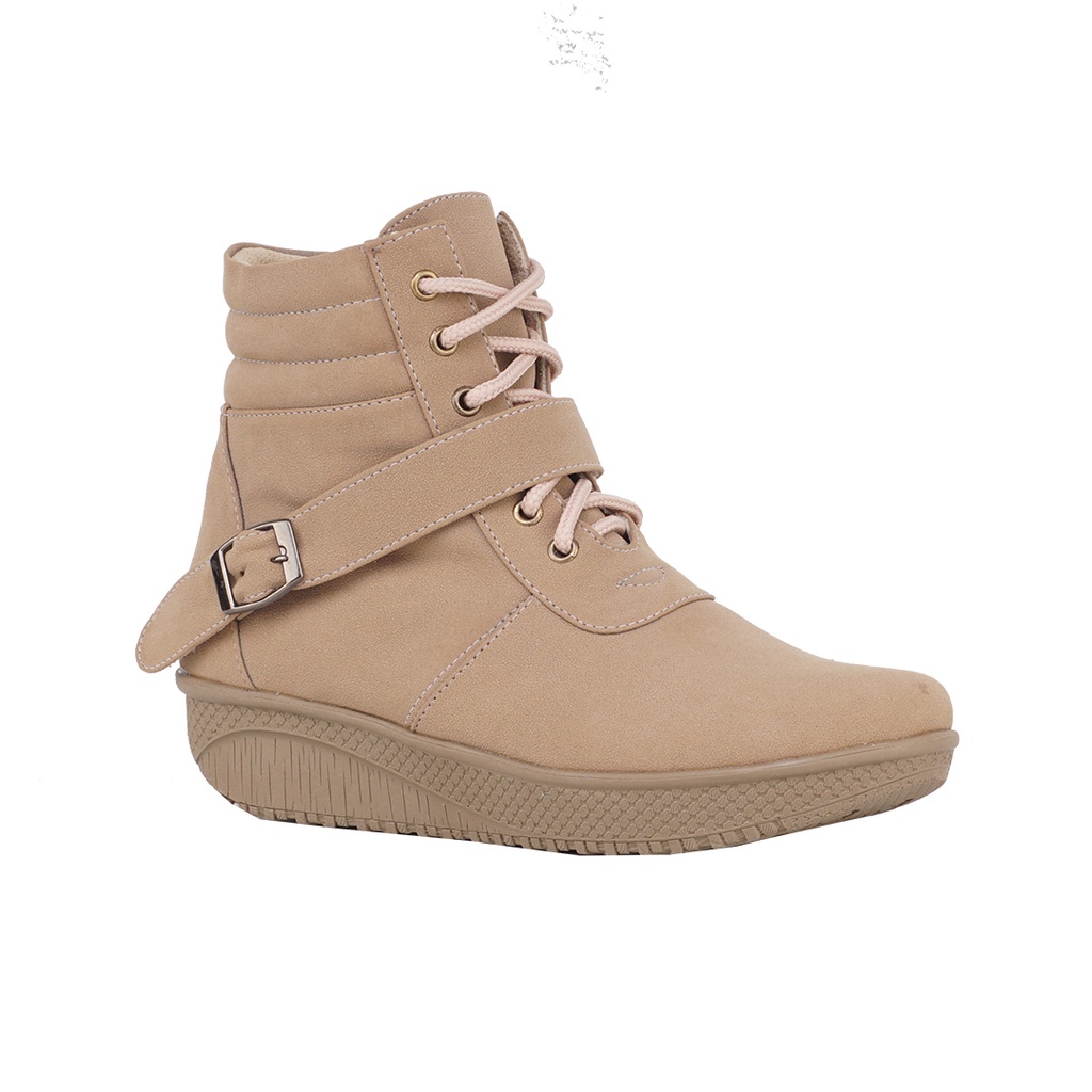 sepatu boots wanita murah / sepatu boots cewek /sepatu boot perempuan /sepatu boot korea /sepatu wedges boot 0446