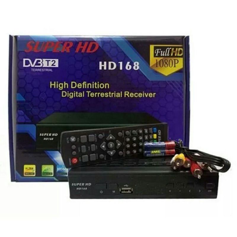 Set Top Box Tv Digital, Gardiner Super Hd Hd168, Stb Tv Digital Stb Dvbt2, Uhf Digital