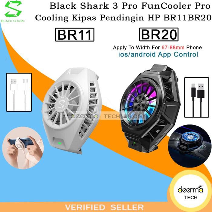 Ak | Black Shark Fun Cooler Br11 Br20 Hp Pro Cooling Kipas Pendingin Hp - Br11