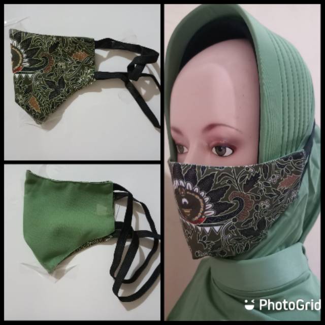 Masker Batik Persit (Bolbal)