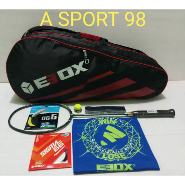 RAKET BADMINTON ORIGINAL EBOX NITRO 28 VISION