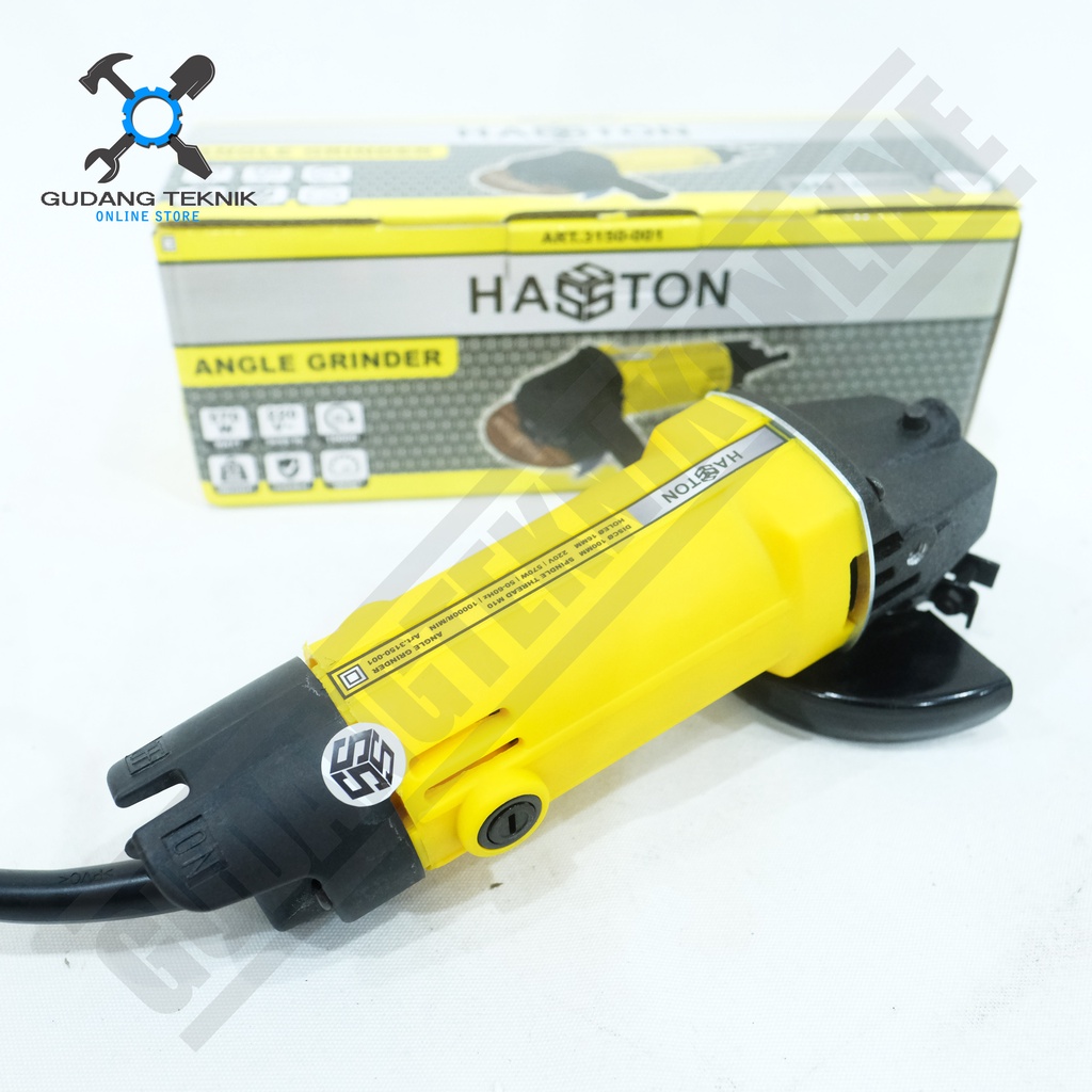 Gerinda Tangan 4&quot; HASSTON PROHEX 3150-001 / Mesin Gerinda Gurinda Tangan 4 Inch HASTON 3150 001