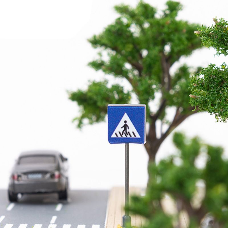 Mary Lampu Lalu Lintas Simulasi Anak-Anak Road Sign Mainan Perlengkapan Latihan Otak