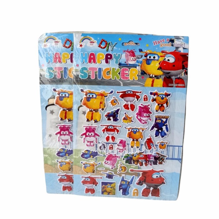 

Stiker Anak Superwings Sticker Timbul Anak Karakter Super Wings
