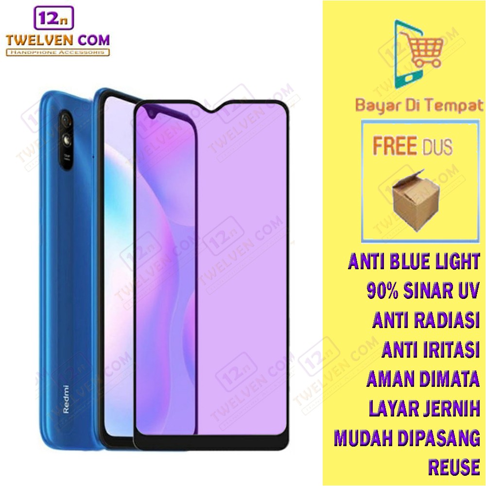 ANTI BLUE TEMPERED GLASS Xiaomi Redmi 7 / Redmi 7A / Redmi 8 / Redmi 8A / Redmi 8A Pro / Redmi 9 / Redmi 10