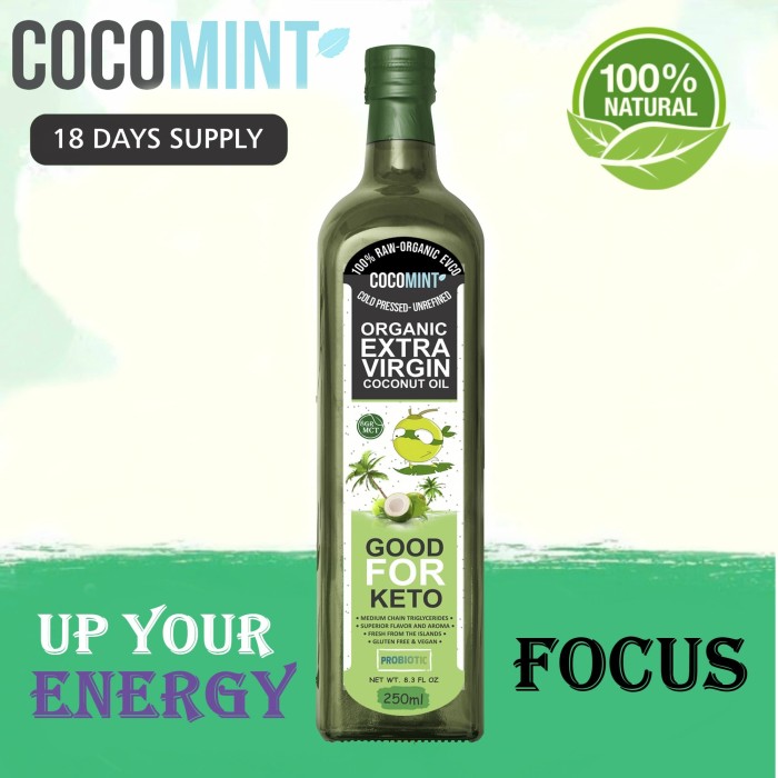 

Minyak Kelapa Extra Virgin Coconut Oil VCO - Pure Unrefined 100% 250ML