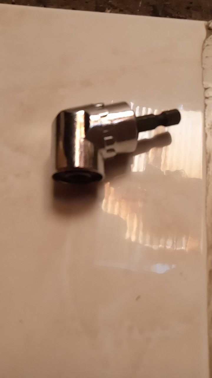 Extension Mata Bor L Angle 1/4 Inch Hex Bit Socket 6.35 Mm L Shape Stainless Steel Mesin Drill Tools