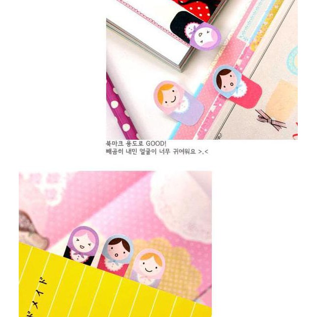 

New Sticky Notes Motif Boneka Rusia (Matryoshka) (60 Lembar) Kualitas Baik