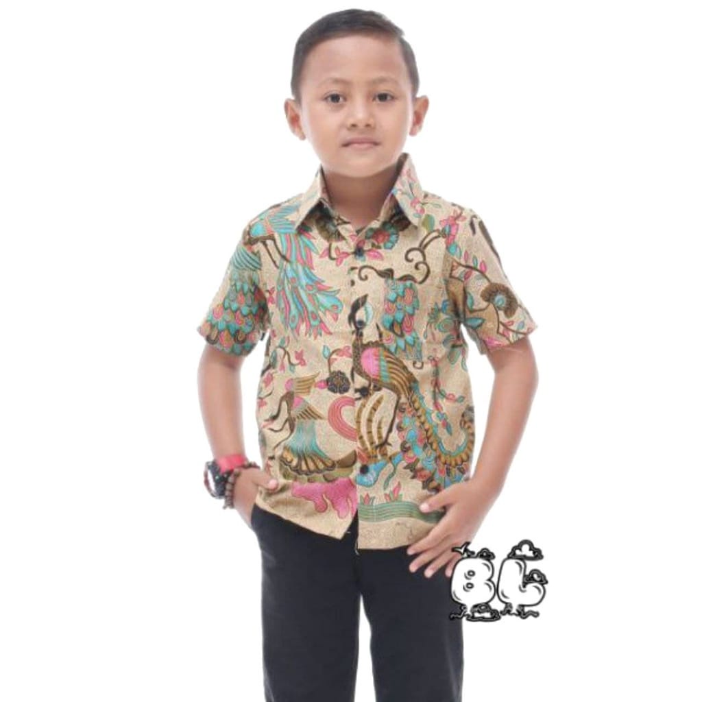 KEMEJA HEM BATIK COUPEL AYAH ANAK MOTIF