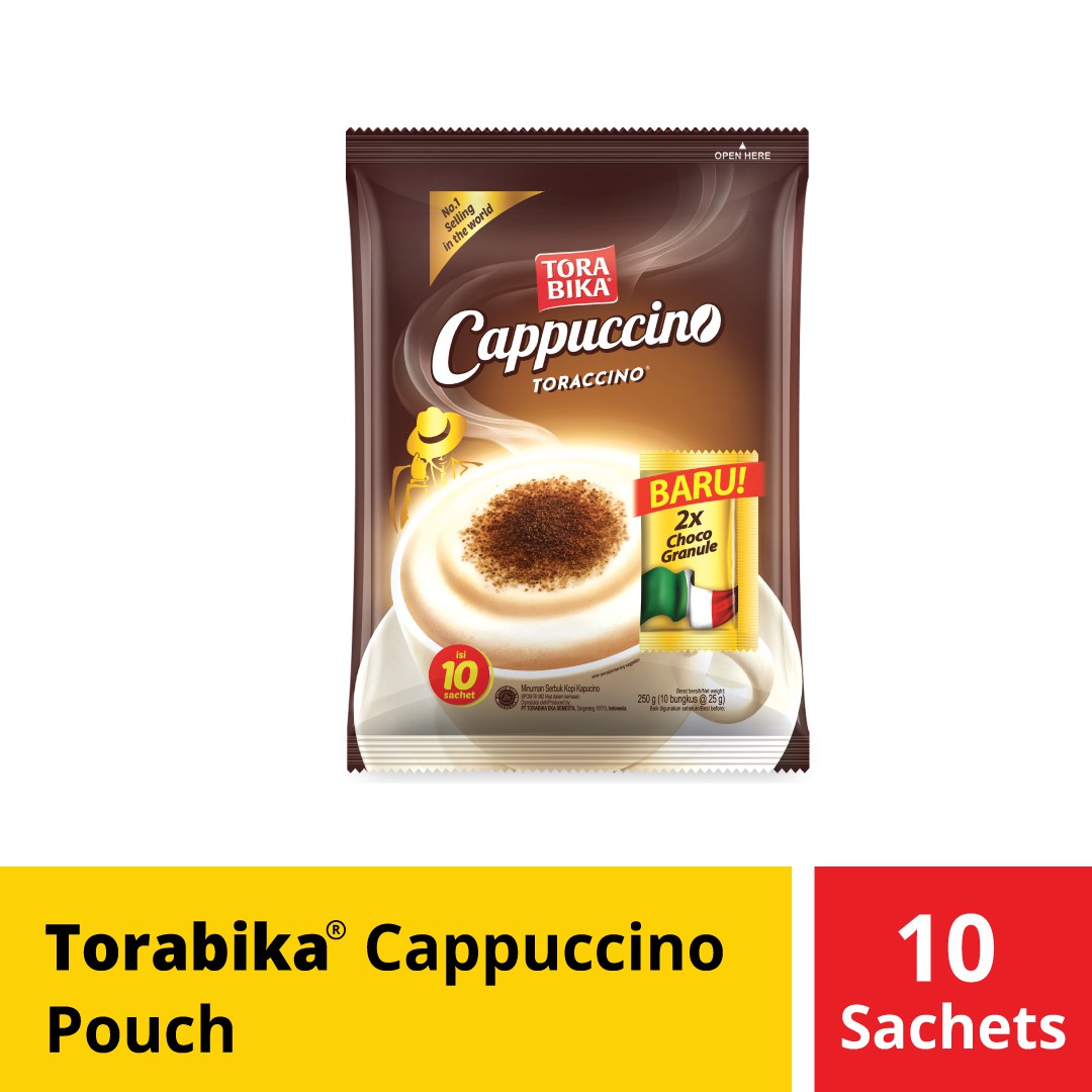 Torabika Cappuccino 10 Sachet 25 Gr Shopee Indonesia
