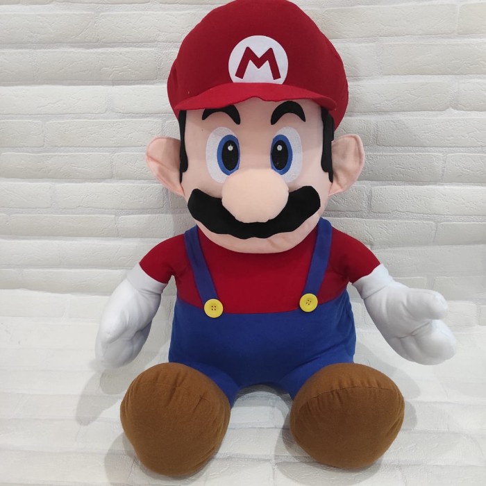 S.BONEKA/Boneka mario 65cm